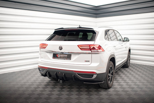 Spoiler CAP für Volkswagen Atlas Cross Sport schwarz matt