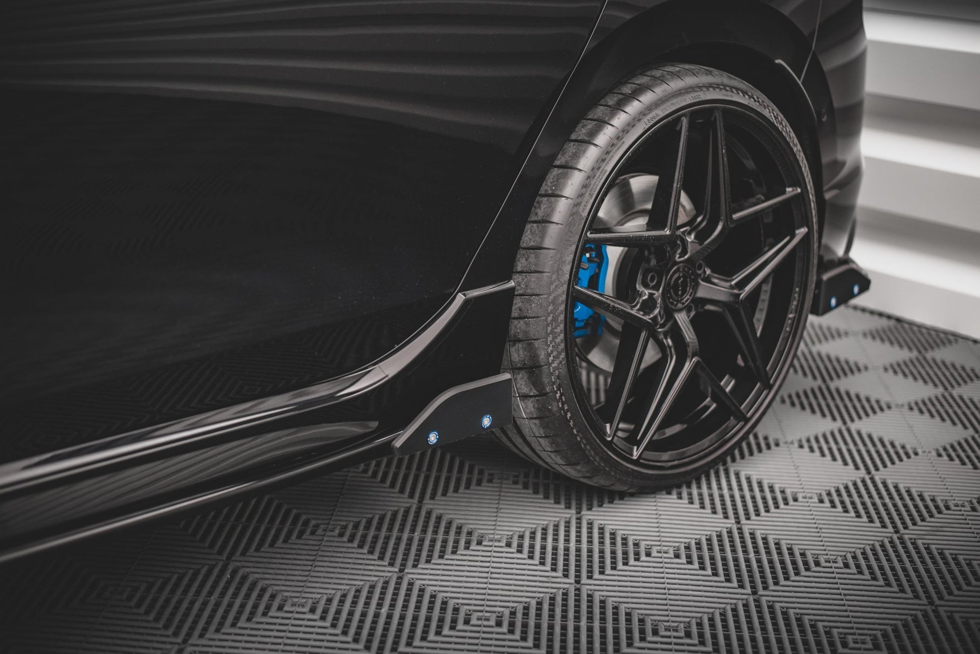 Seitenschweller Ansatz für + Flaps V.2 für Volkswagen Golf R Mk8
