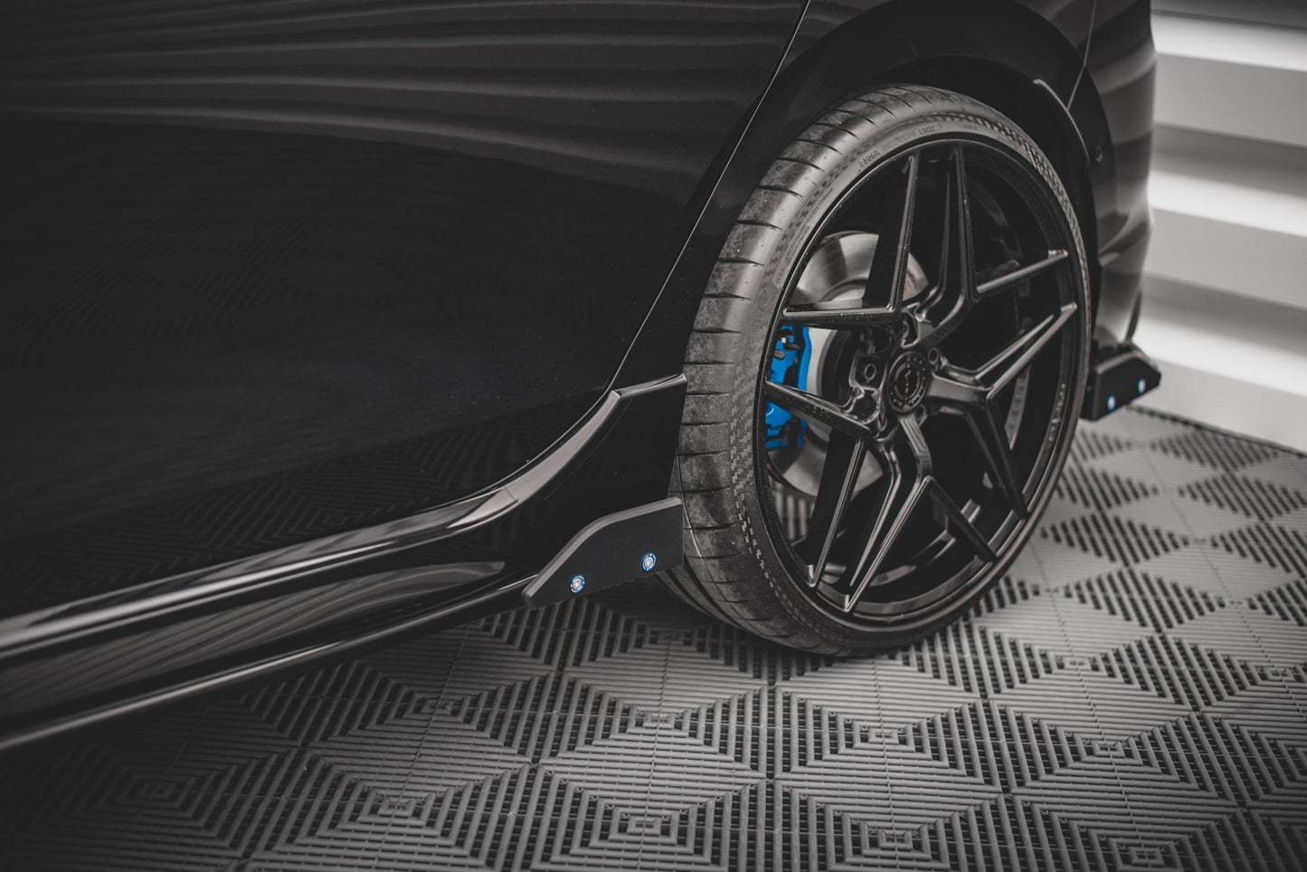 Seitenschweller Ansatz für + Flaps V.2 für Volkswagen Golf R Mk8