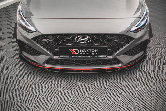 Front Ansatz +Flaps für V.1 Hyundai I30 N Hatchback/Fastback Mk3 Facelift