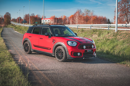 Seitenschweller Ansatz für Mini Countryman Mk2 F60 JCW Carbon Look