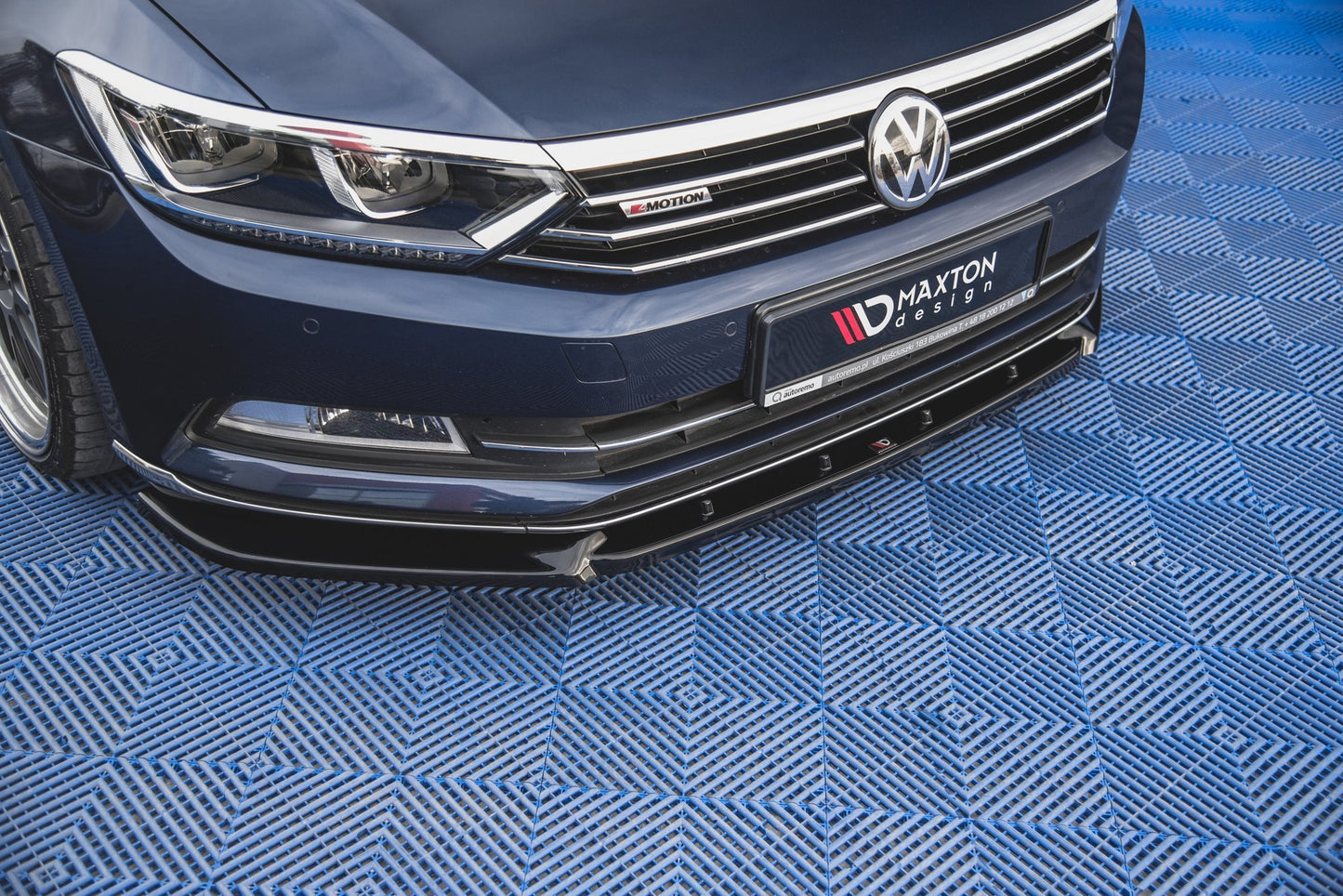 Front Ansatz V.2 für Volkswagen Passat B8 Carbon Look