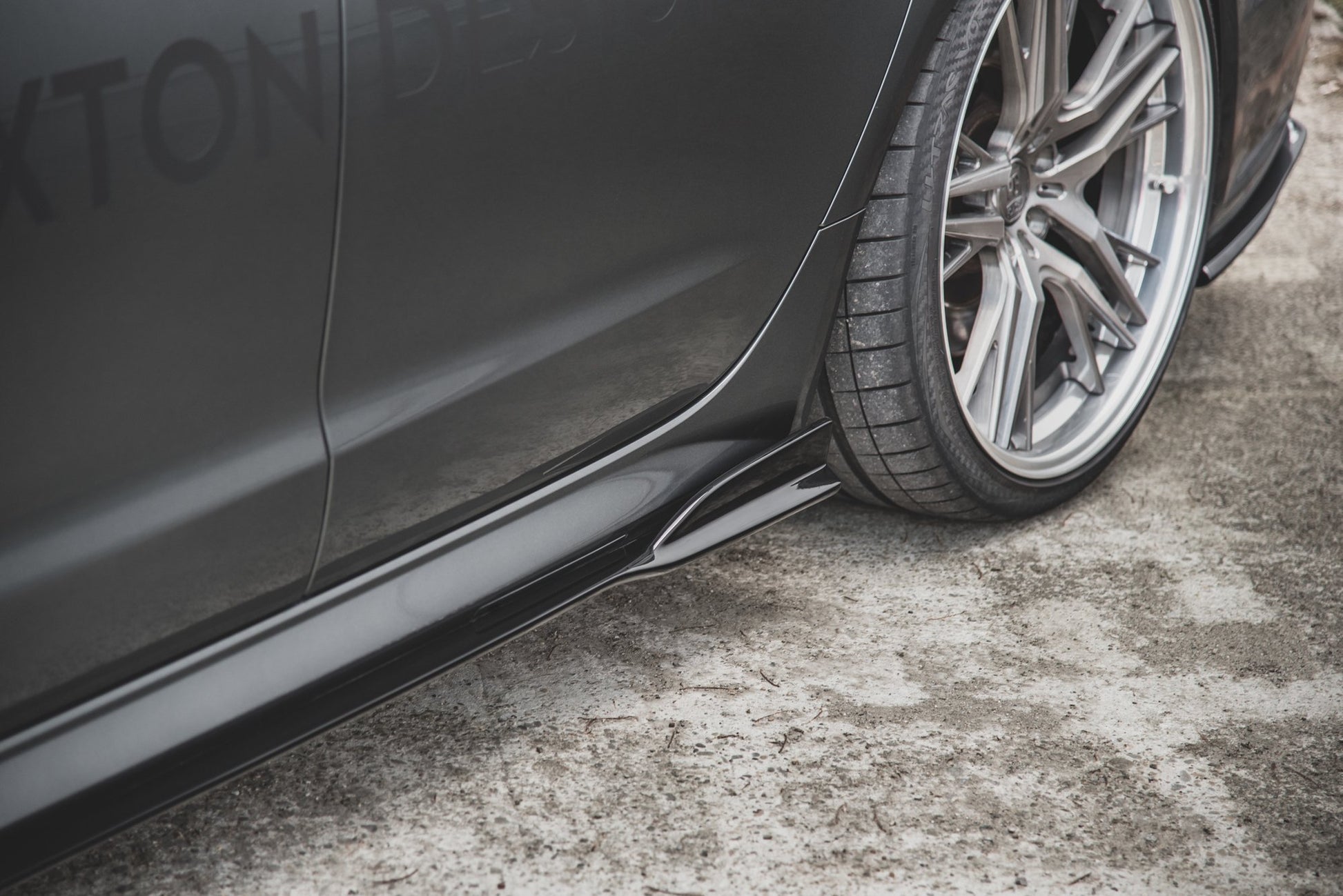 Seitenschweller Ansatz für Audi S6 / A6 S-Line C7 FL