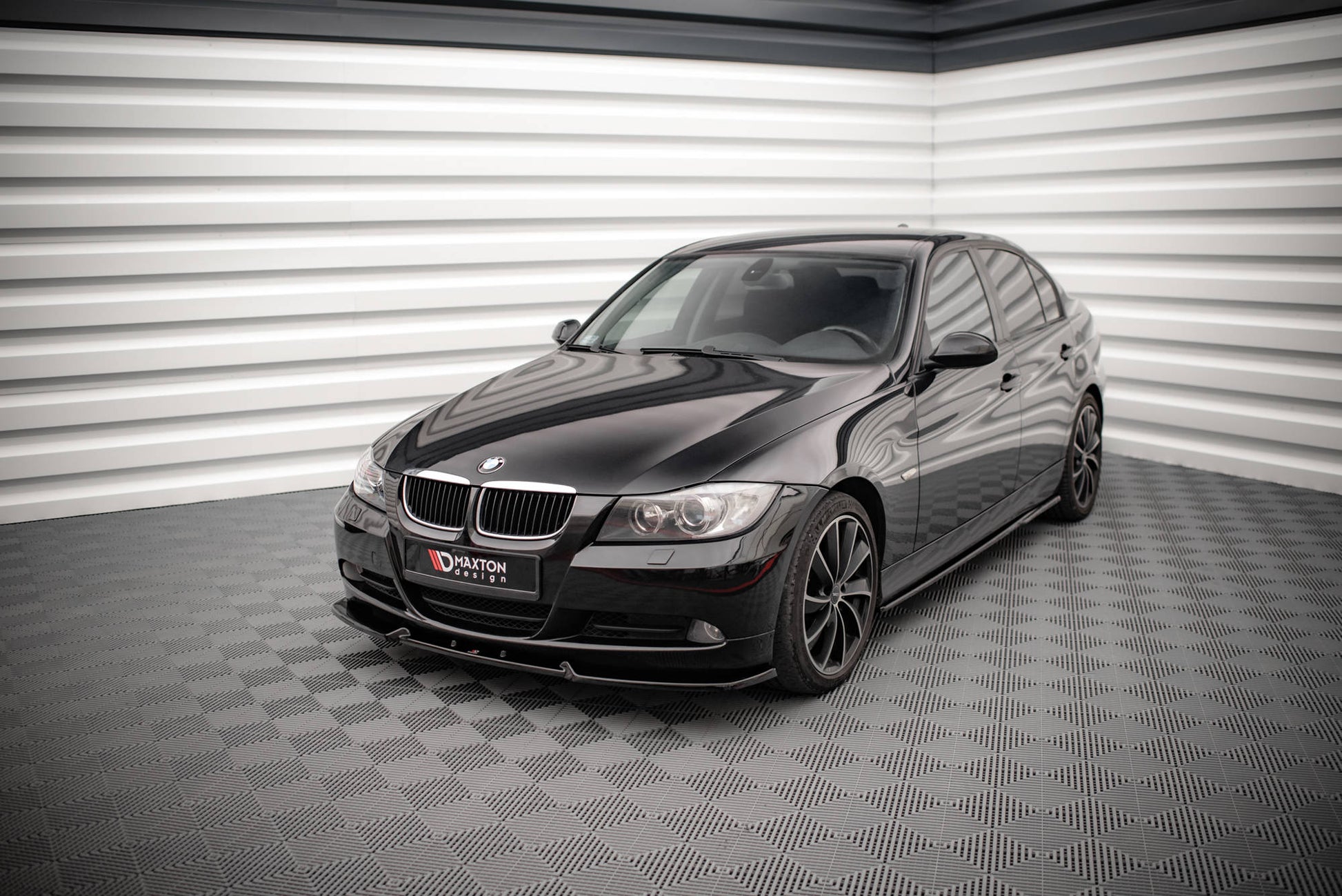 Front Ansatz V.1 für BMW 3er E90 schwarz matt