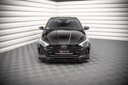 Front Ansatz V.1 für Hyundai I20 N Mk3 schwarz matt