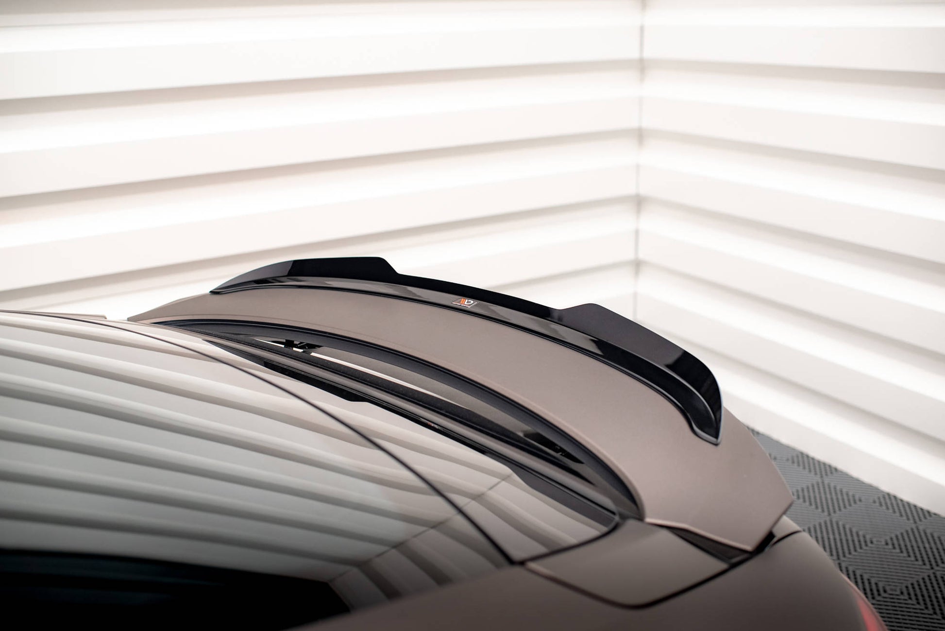 Spoiler CAP für Audi e-Tron GT / RS GT RS Mk1 schwarz Hochglanz