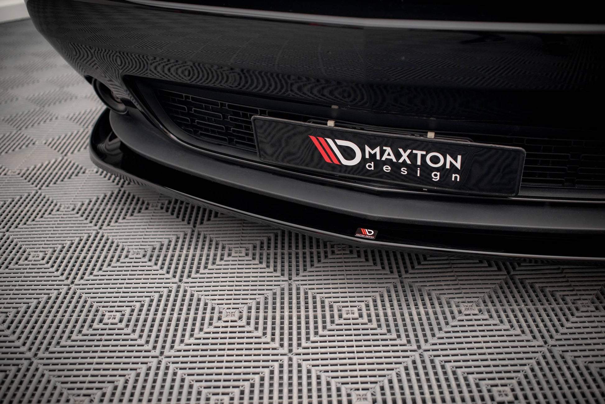 Front Ansatz für Dodge Challenger RT Mk3 Facelift Carbon Look