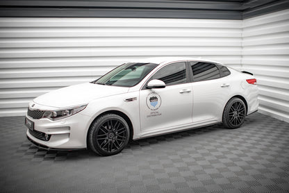 Seitenschweller Ansatz für Kia Optima Mk4 Carbon Look
