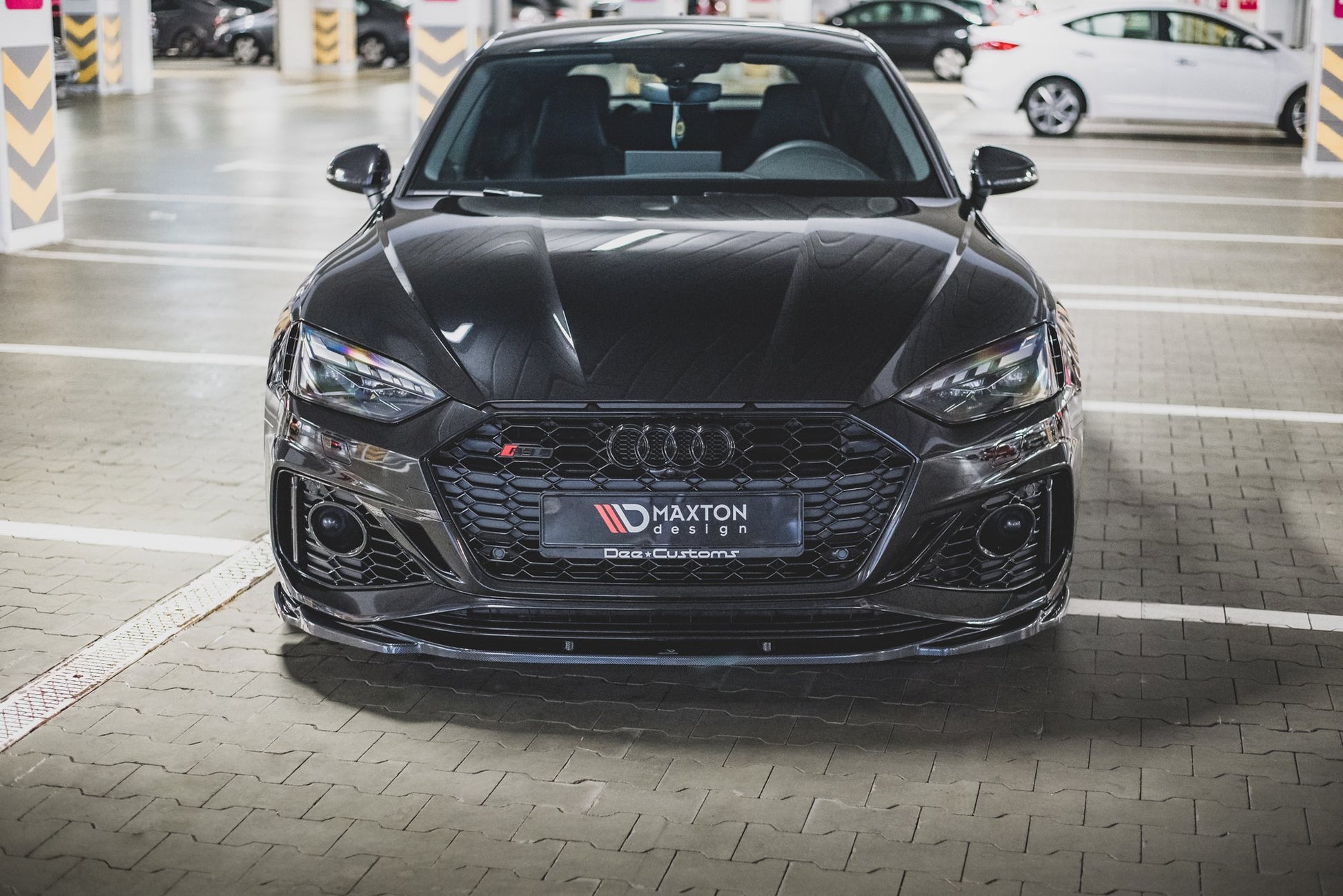Front Ansatz V.3 für Audi RS5 F5 Facelift Carbon Look