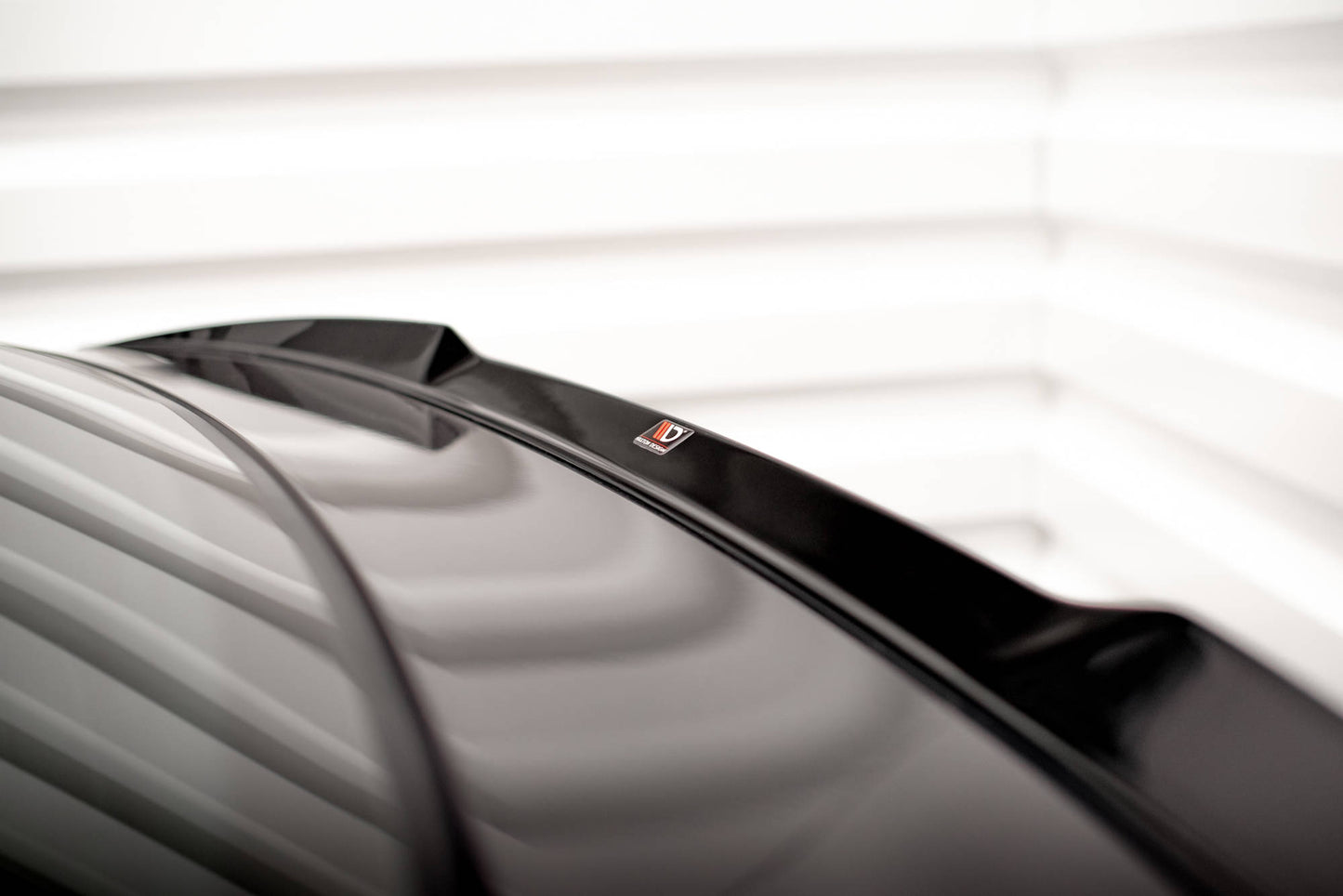 Spoiler CAP für 3D BMW X6 M-Paket F16 schwarz Hochglanz