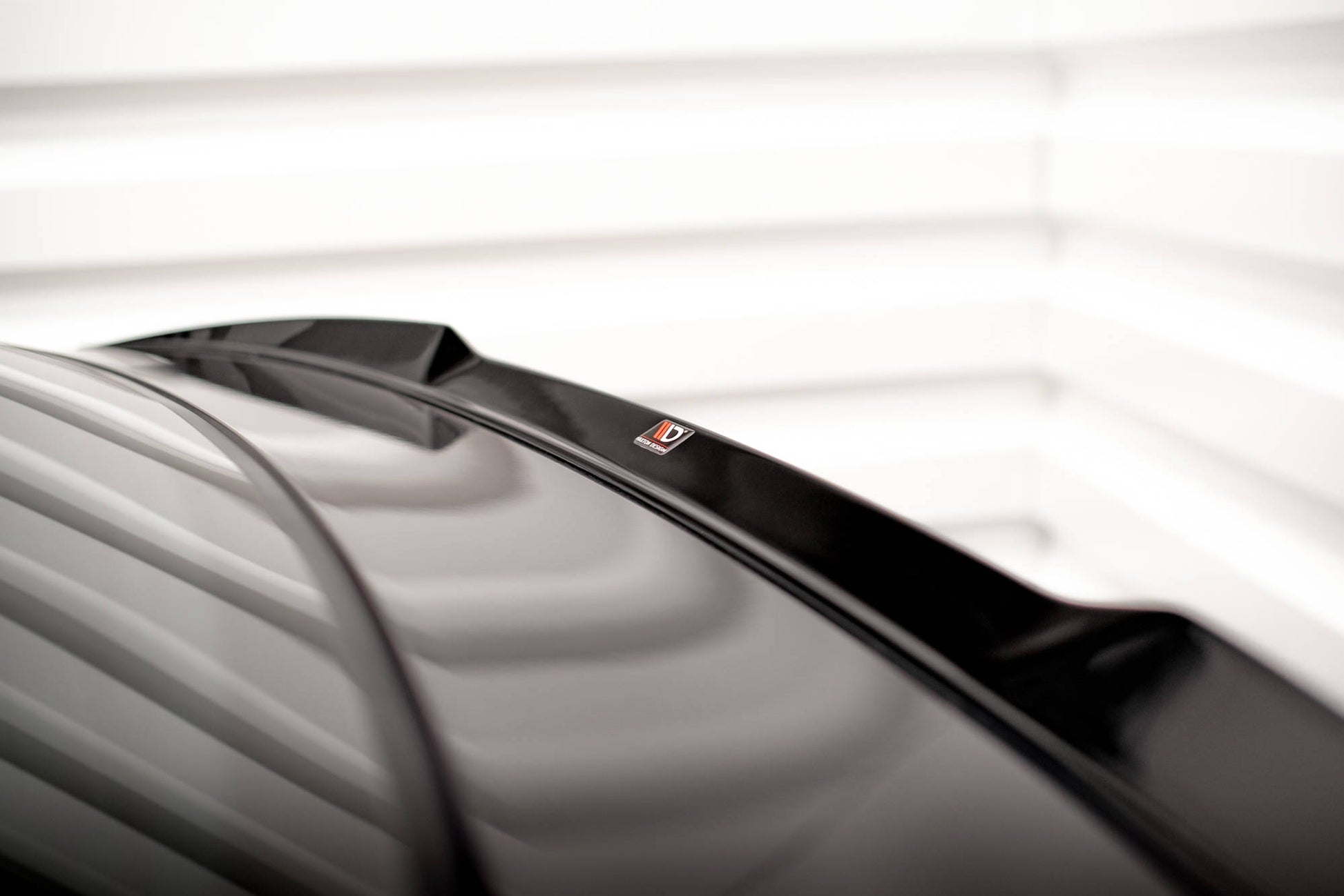 Spoiler CAP für 3D BMW X6 M-Paket F16 schwarz Hochglanz