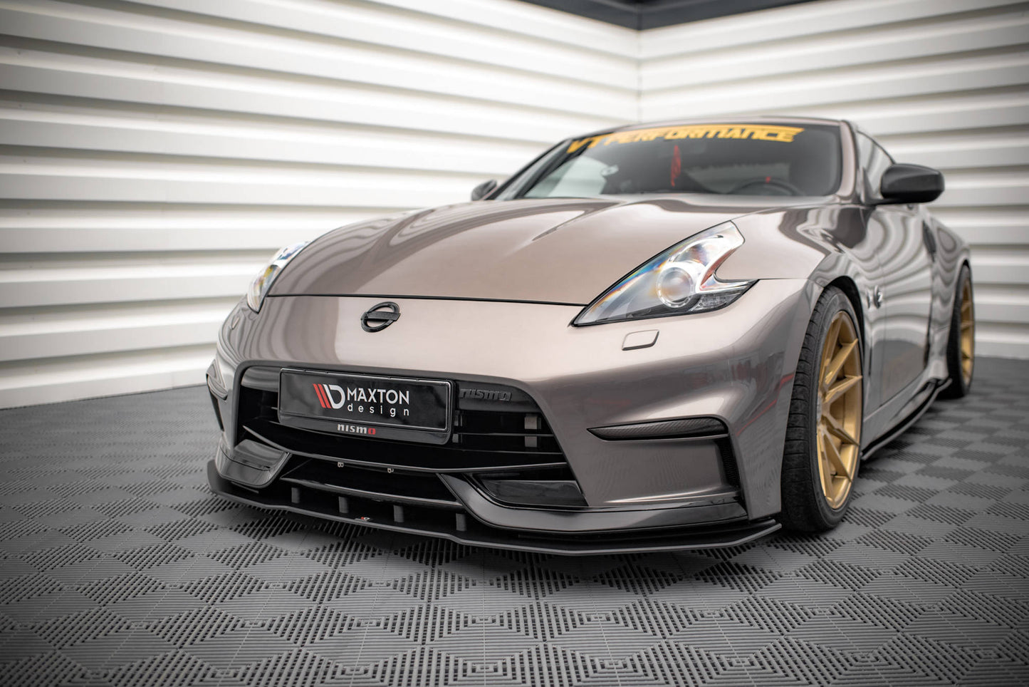 Street Pro Front Ansatz für für Nissan 370Z Nismo Facelift