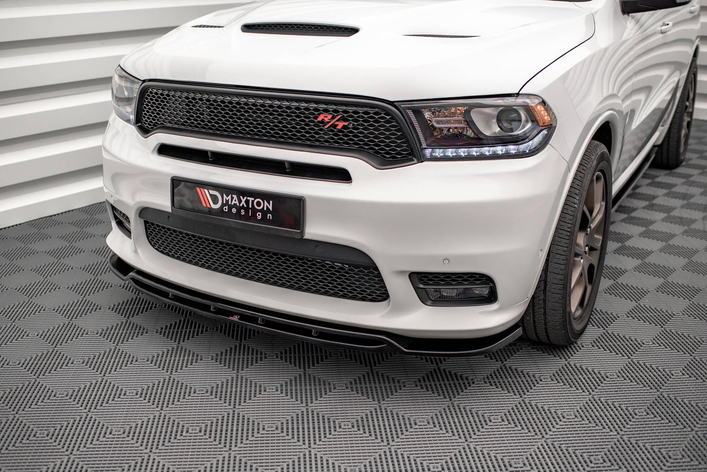 Front Ansatz V.1 für Dodge Durango RT Mk3 Facelift schwarz matt