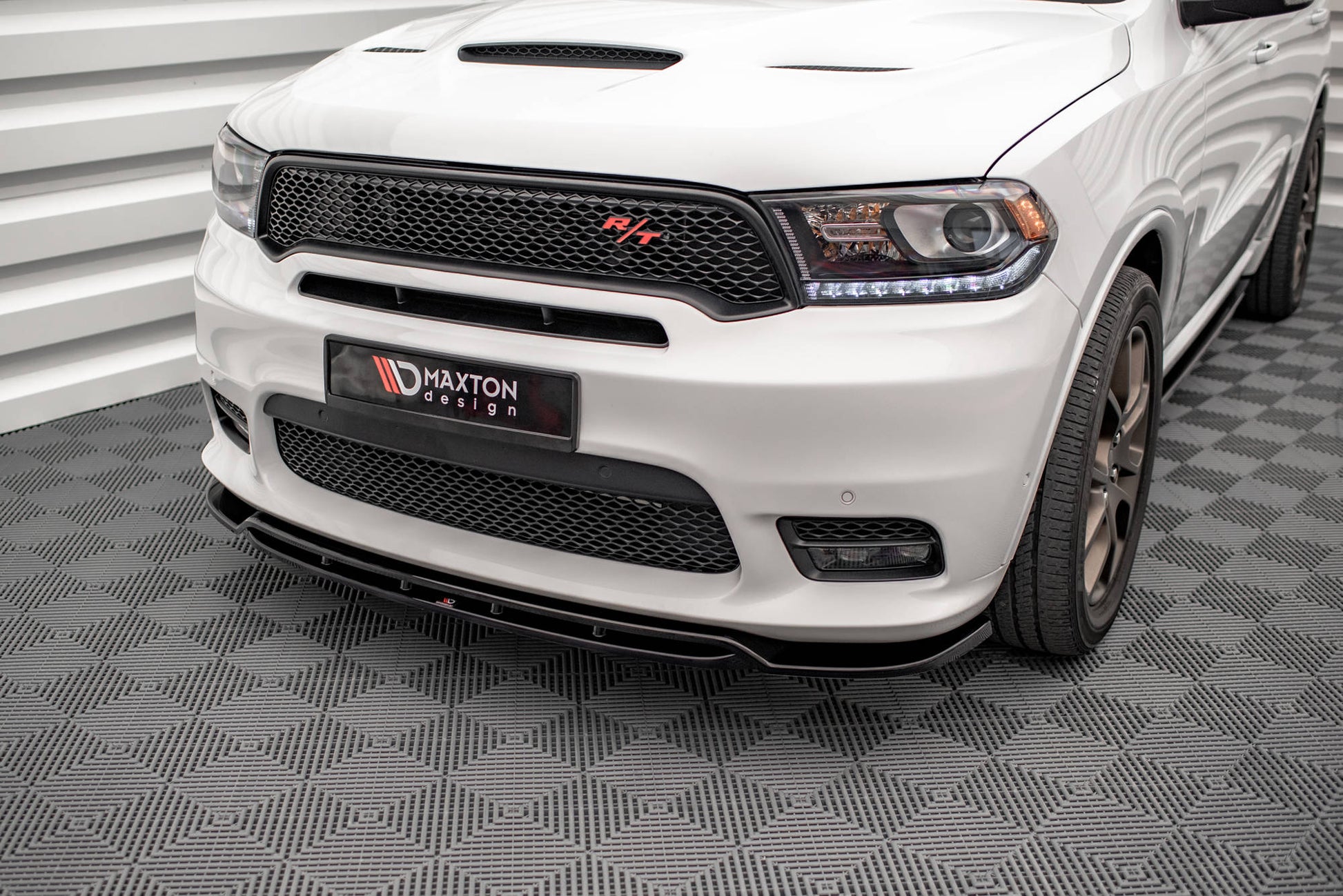 Front Ansatz V.1 für Dodge Durango RT Mk3 Facelift schwarz matt
