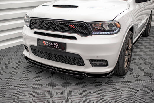 Front Ansatz V.1 für Dodge Durango RT Mk3 Facelift schwarz matt