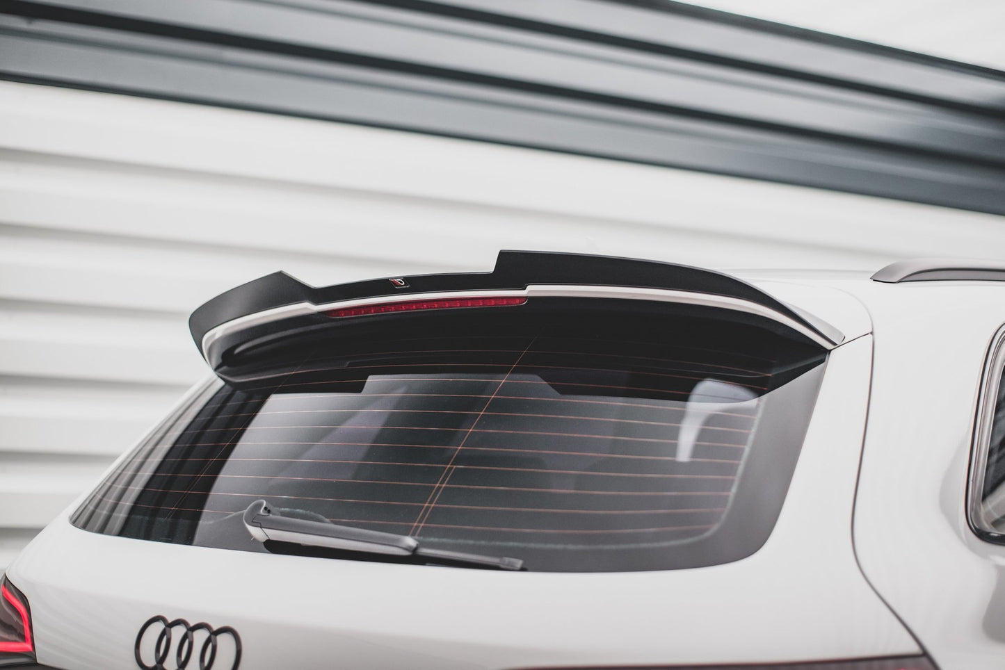 Spoiler CAP für Audi SQ5 Mk1 (8R) Carbon Look