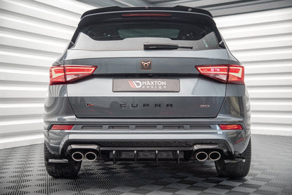 Diffusor Heck Ansatz für Cupra Ateca Carbon Look