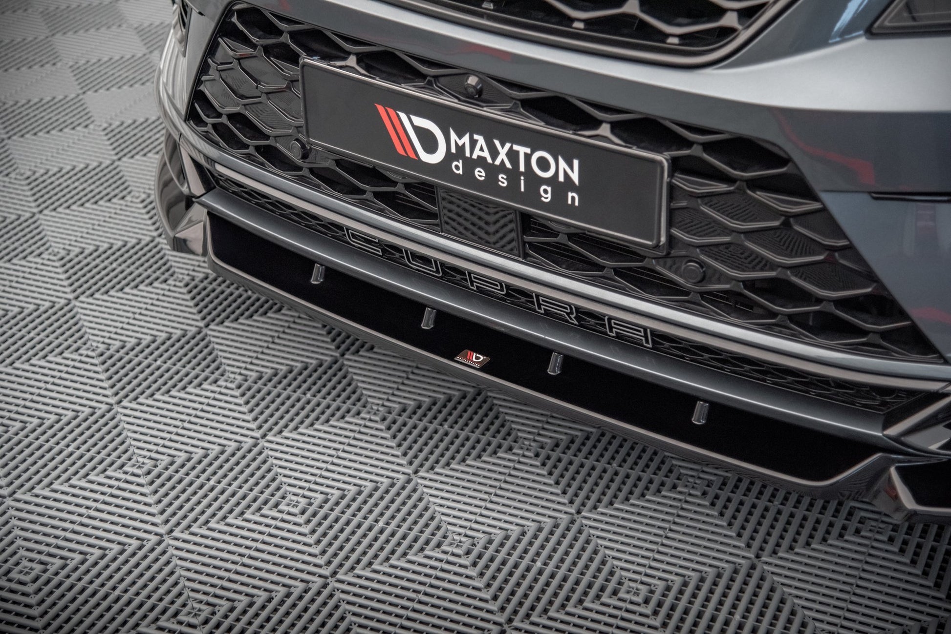 Front Ansatz V.1 für Cupra Ateca schwarz matt