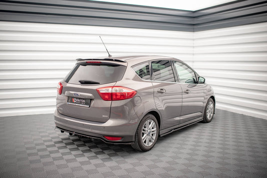 Spoiler CAP für Ford C-Max Mk2 schwarz Hochglanz