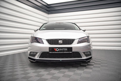 Front Ansatz V.2 für Seat Leon Mk3 schwarz matt