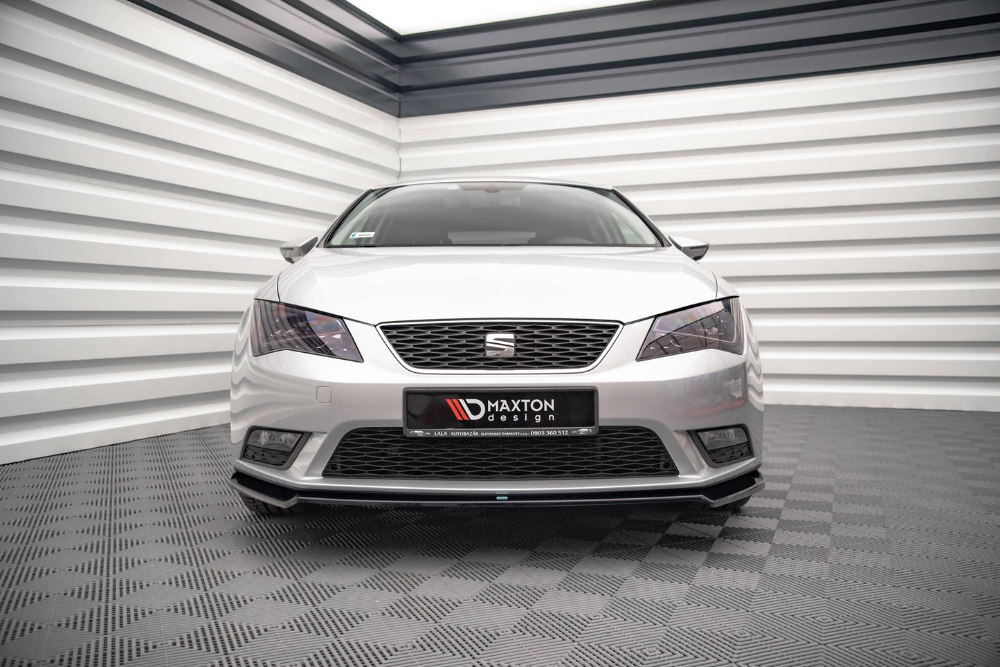 Front Ansatz V.2 für Seat Leon Mk3 Carbon Look