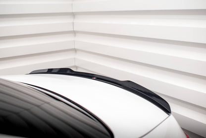 Spoiler CAP für Mercedes-Benz E Limousine AMG-Line W213 Facelift schwarz Hochglanz