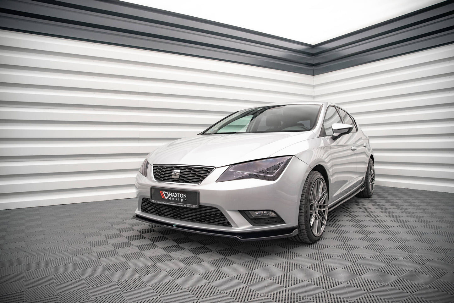 Front Ansatz V.2 für Seat Leon Mk3 Carbon Look