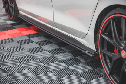 Robuste Racing Seitenschweller Ansatz für für Volkswagen Golf 8 GTI / GTI Clubsport