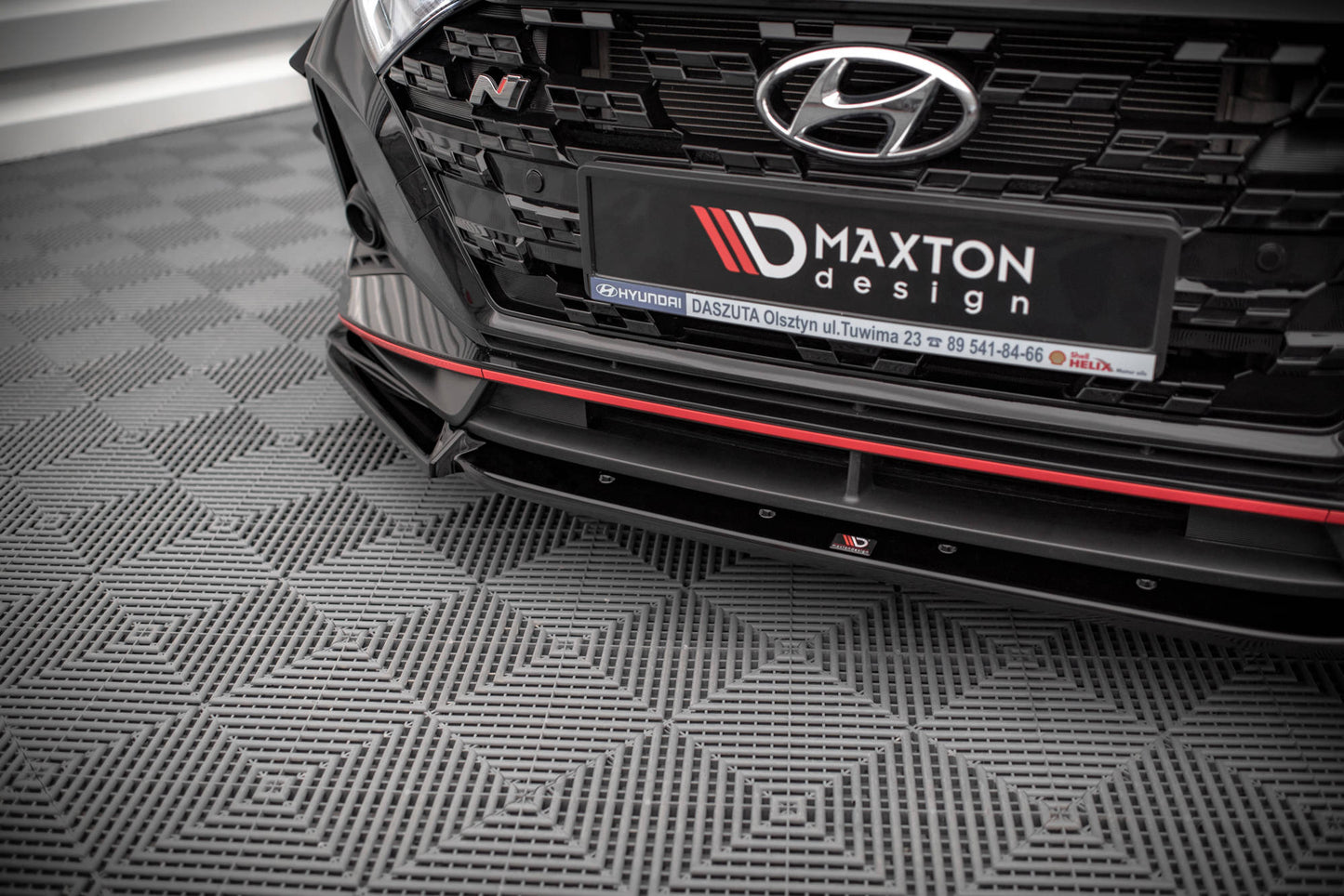 Front Ansatz V.2 für Hyundai I20 N Mk3 Carbon Look