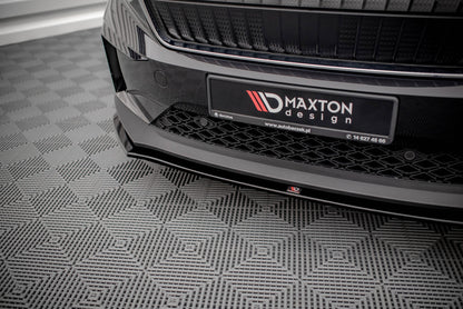 Front Ansatz V.1 für Skoda Enyaq iV Carbon Look