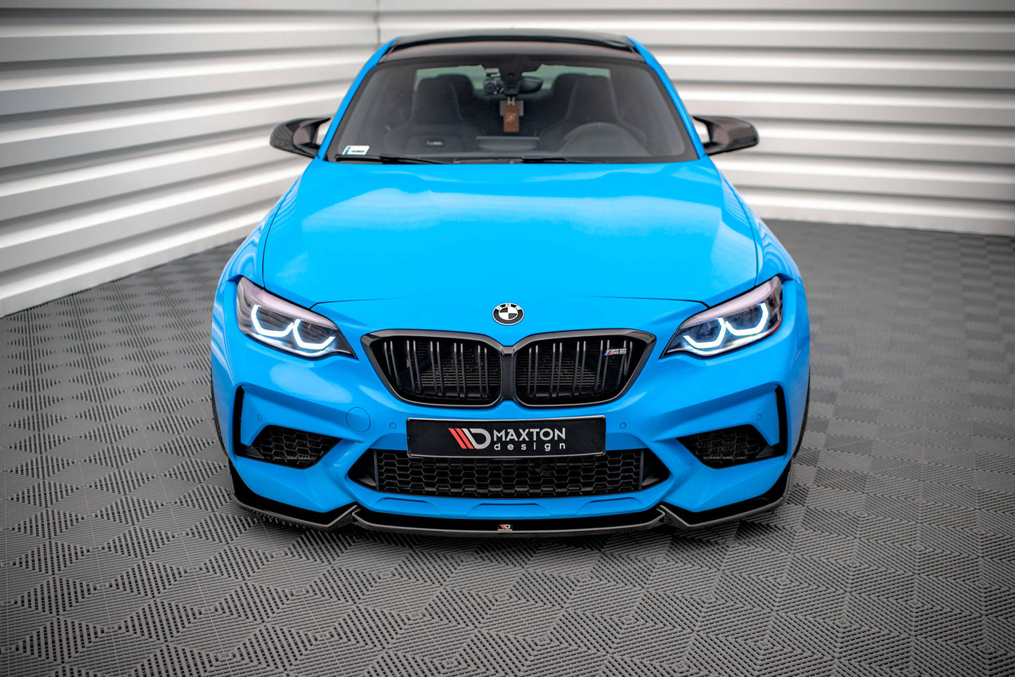 Front Ansatz V.2 für BMW M2 Competition F87 Carbon Look
