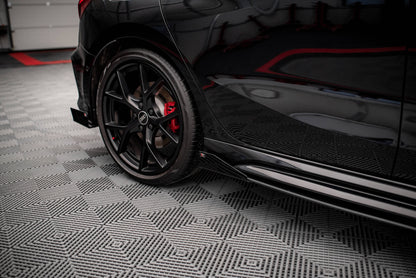 Side Flaps Audi RS3 Sportback 8Y schwarz Hochglanz