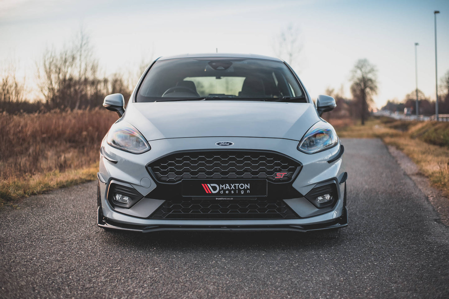 Front Grill Ford Fiesta ST Mk8 schwarz matt
