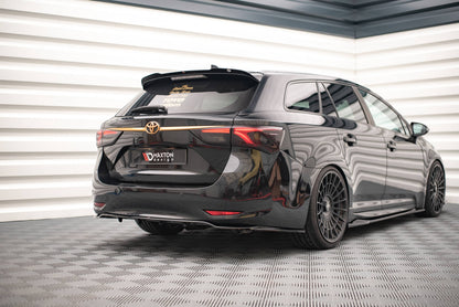 Spoiler CAP für Toyota Avensis Mk3 Facelift Wagon Carbon Look