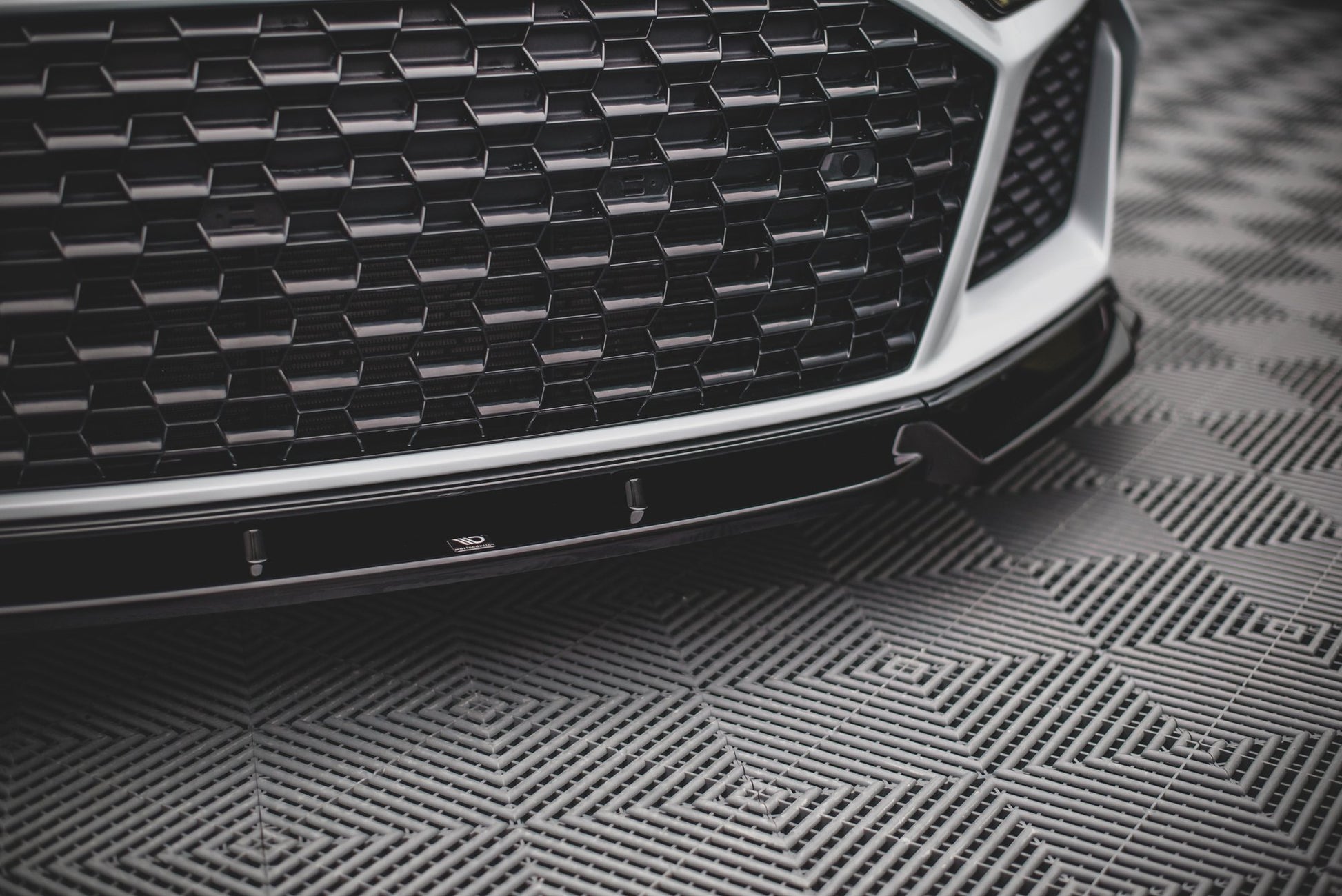 Front Ansatz V.1 für Audi R8 Mk2 Facelift Carbon Look