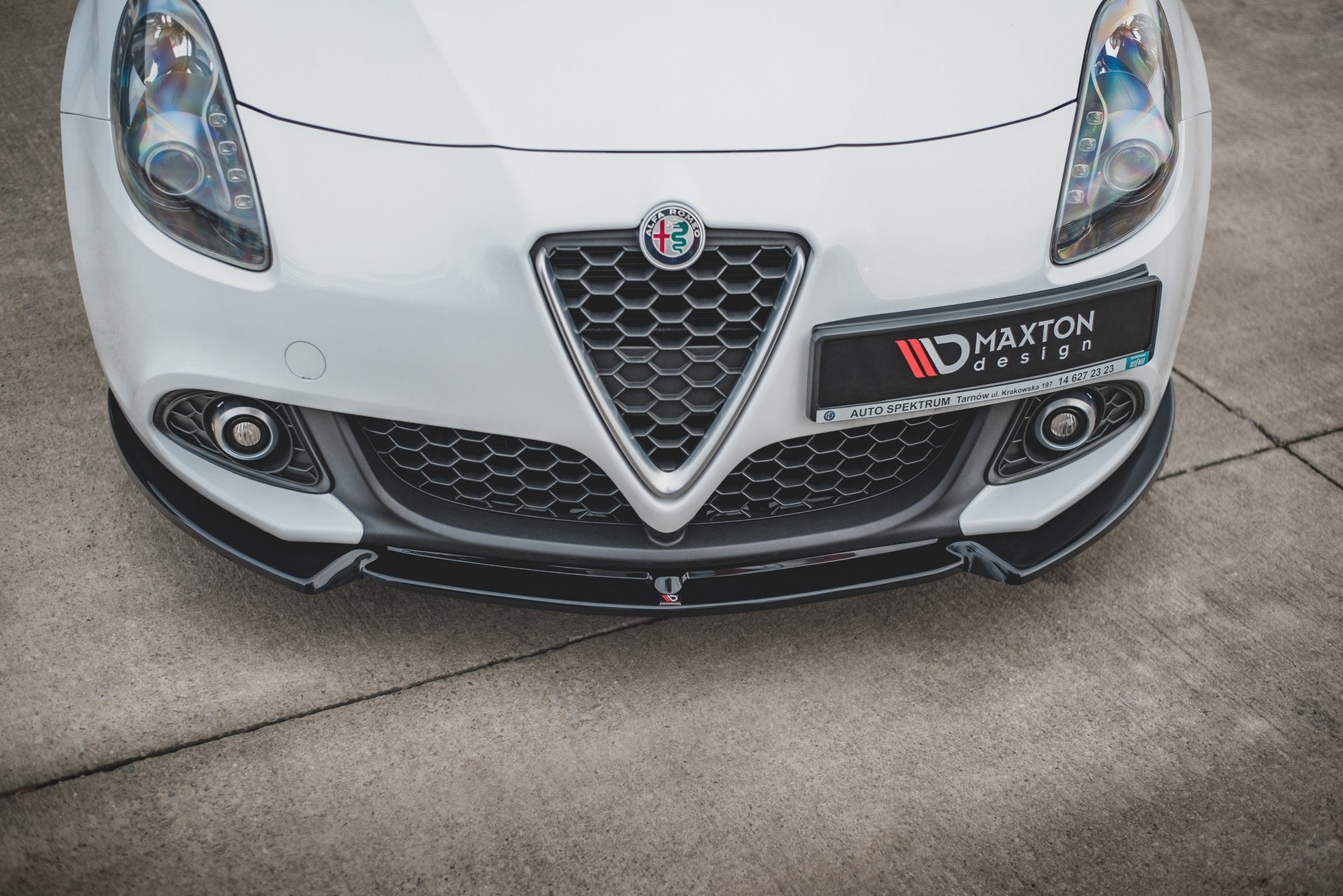 Front Ansatz V.3 für Alfa Romeo Giulietta Carbon Look – Tuning King