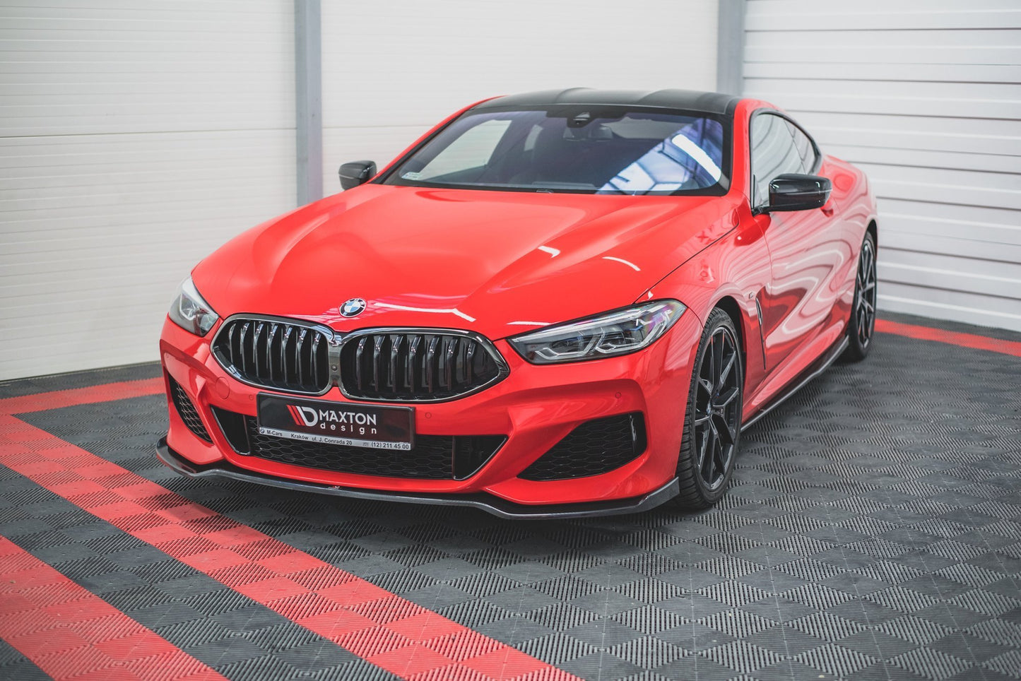Front Ansatz V.2 für BMW 8 Coupe G15 / 8 Gran Coupe M Paket G16 Carbon Look