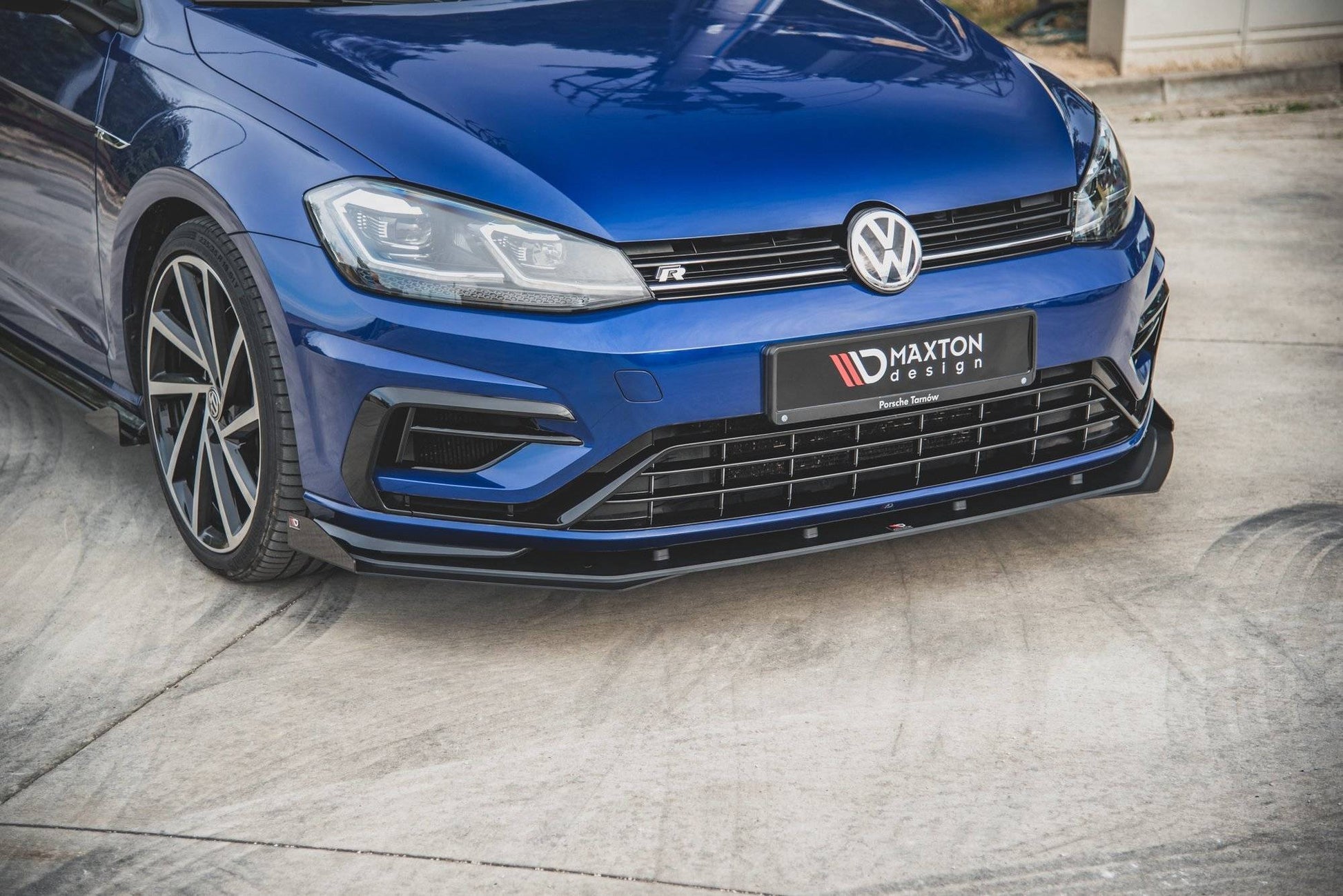 Flaps Volkswagen Golf 7 R / R-Line Facelift schwarz Hochglanz