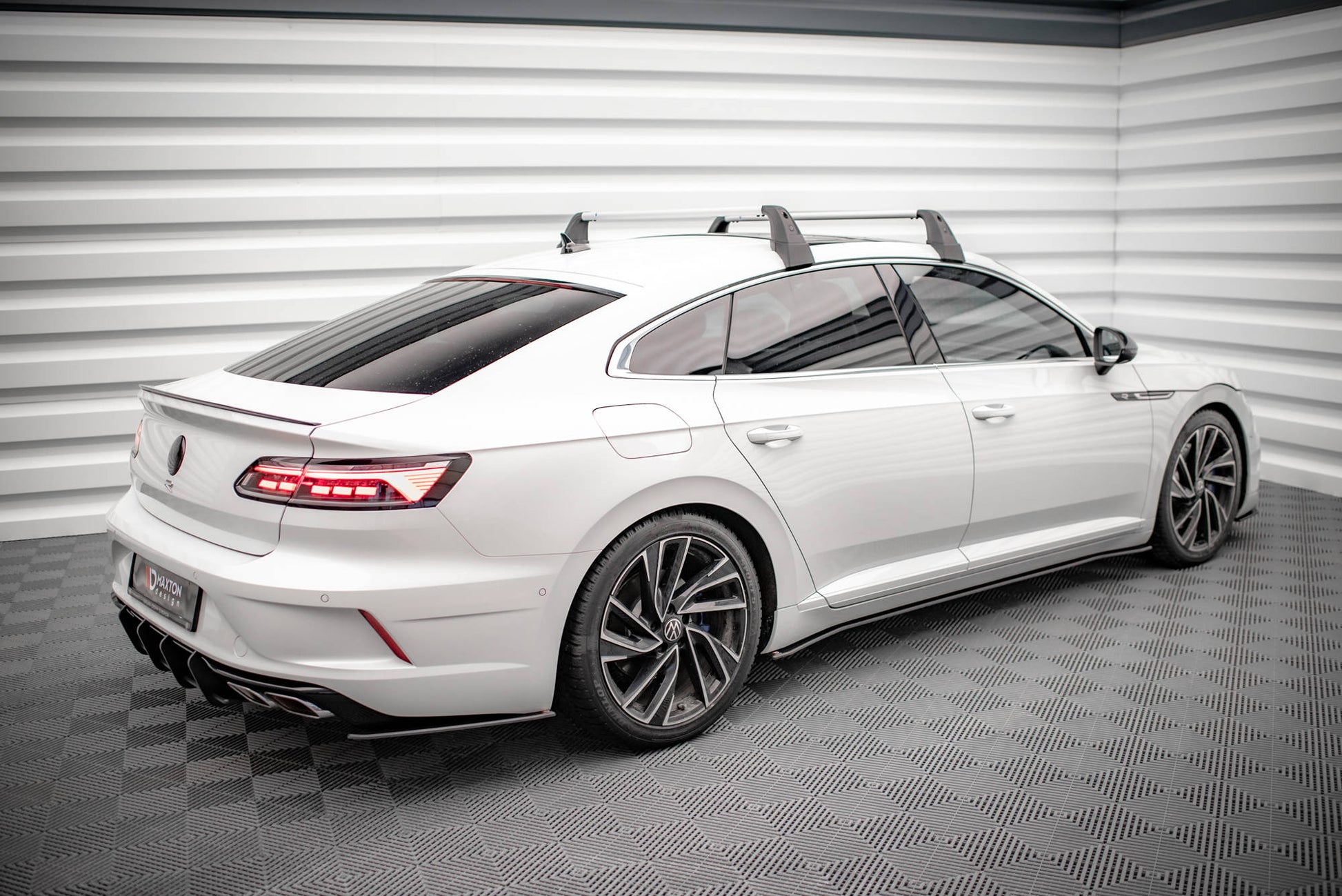 Street Pro Seitenschweller Ansatz für V.2 für Volkswagen Arteon R / R-Line Facelift