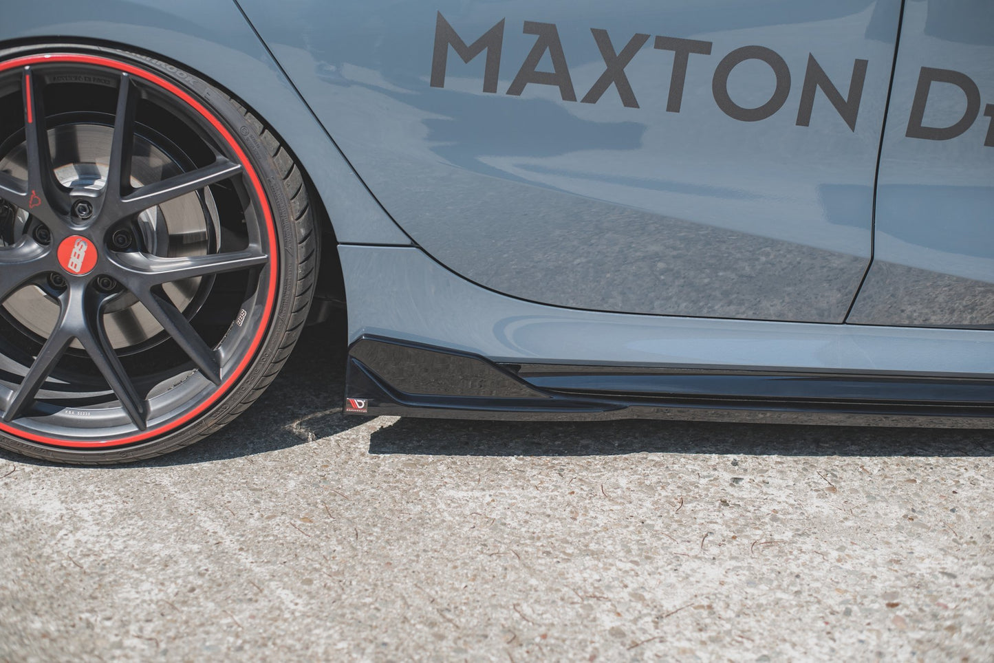 Seitenschweller Ansatz für V.3 für BMW 1er F40 M-Paket/ M135i  Carbon Look
