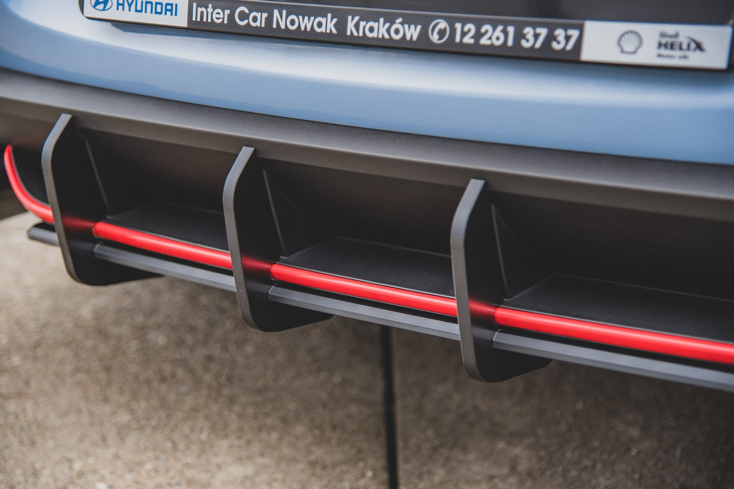Robuste Racing Heckschürze V.1 für Hyundai I30 N Mk3 Hatchback