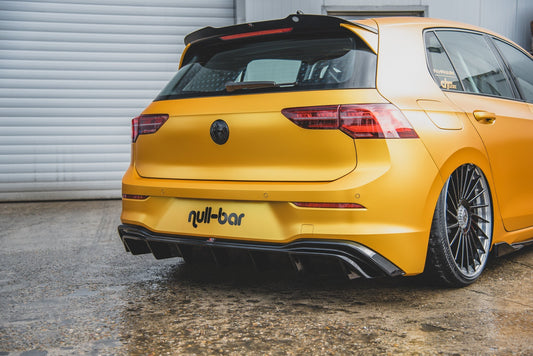 Spoiler CAP V.2 für VW Golf 8 schwarz matt