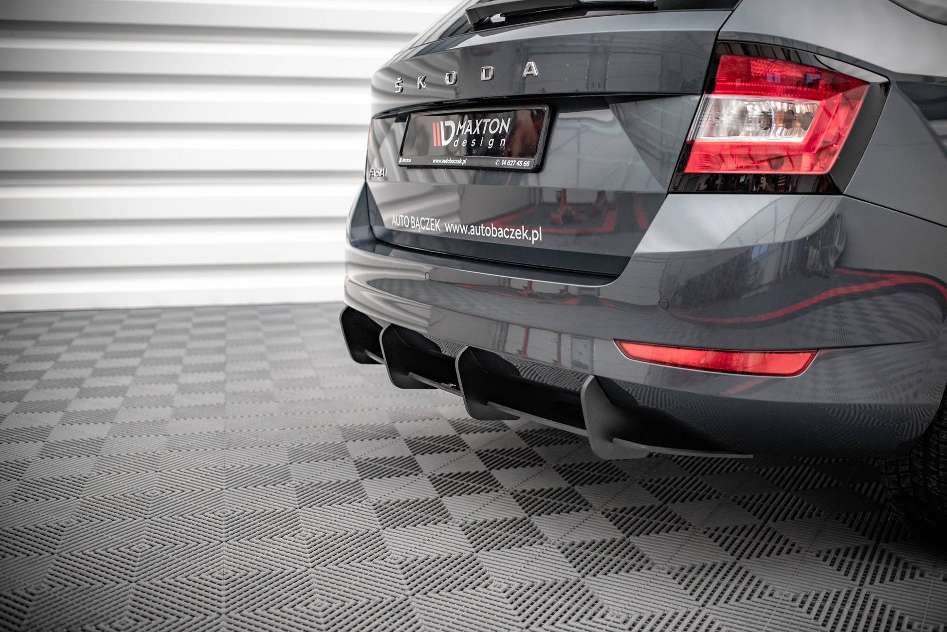 Street Pro Heckschürze für Skoda Fabia Combi Mk3 Facelift