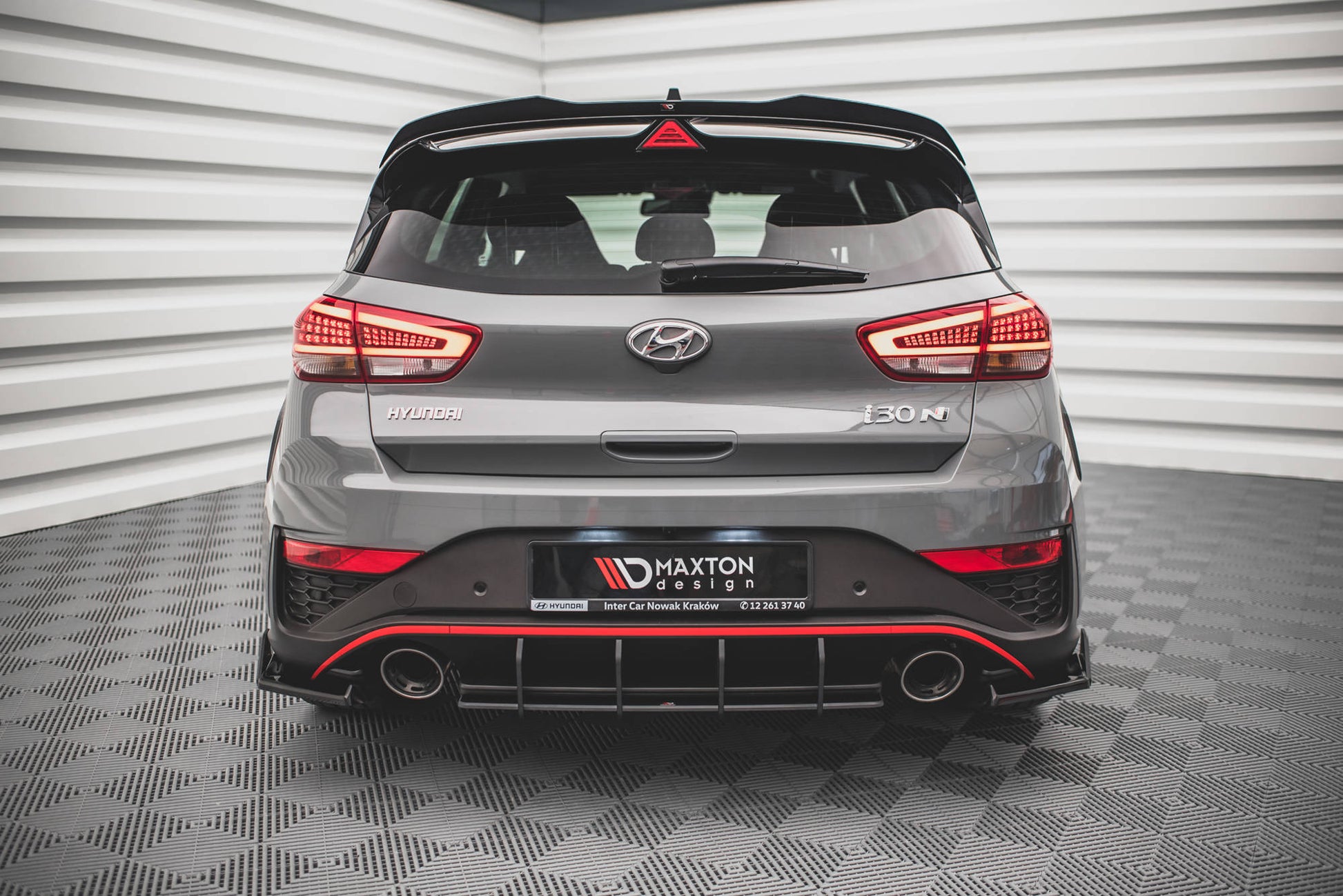 Street Pro Heckschürze für Hyundai I30 N Hatchback Mk3 Facelift