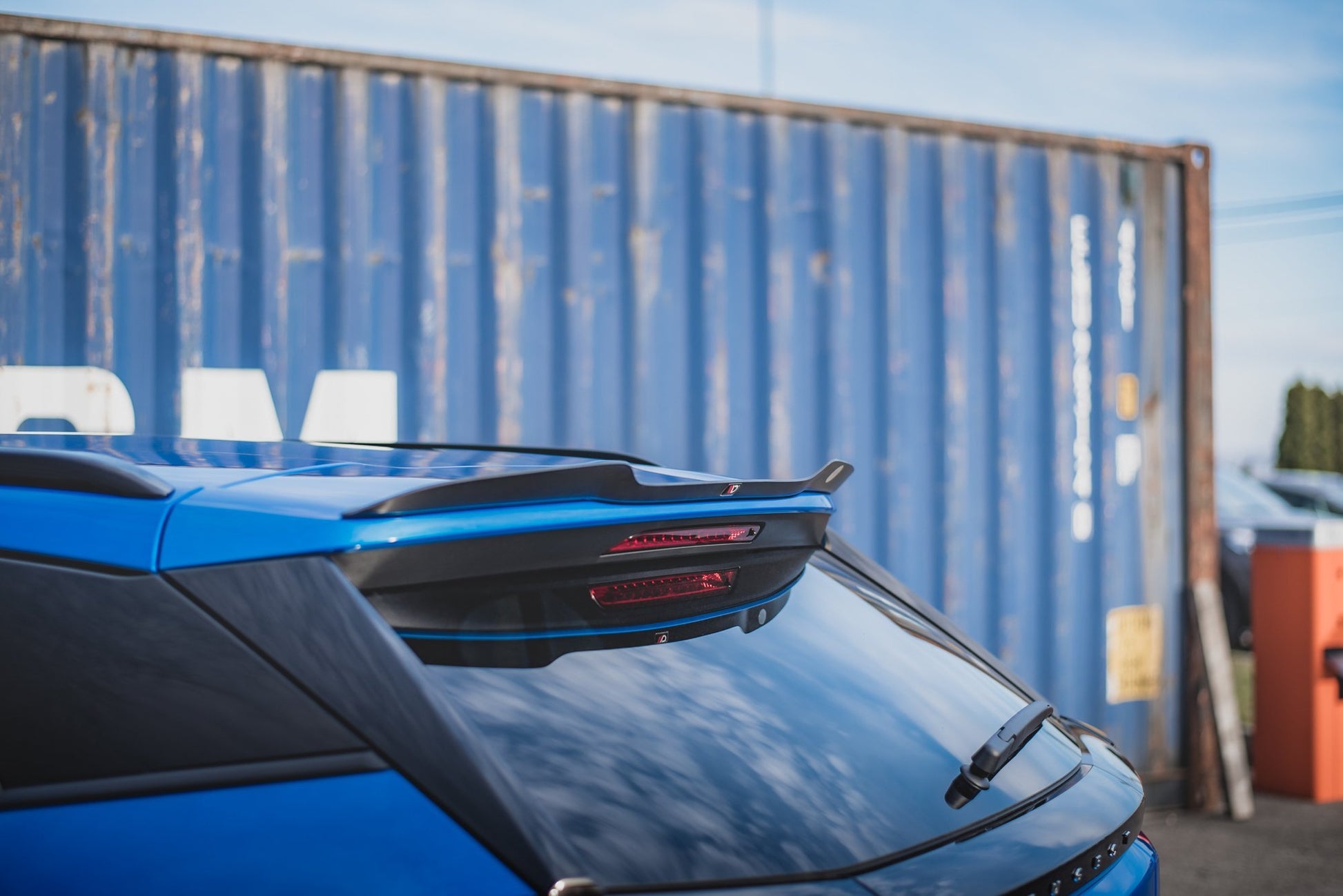 Spoiler CAP für Peugeot 2008 Mk2 Carbon Look