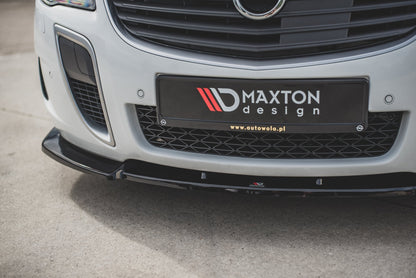 Front Ansatz V.1 für Opel Insignia Mk. 1 OPC Facelift schwarz matt