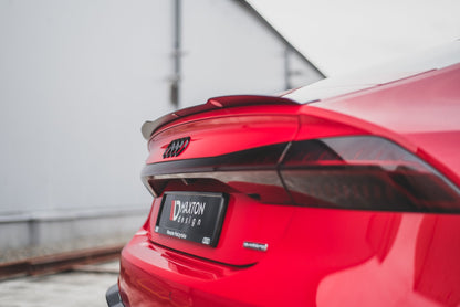Spoiler CAP für Audi A7 C8 / C8 S-Line / S7 C8 / RS7 C8 schwarz matt