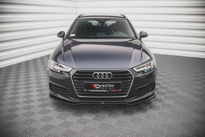 Front Ansatz V.2 für Audi A4 B9 schwarz matt