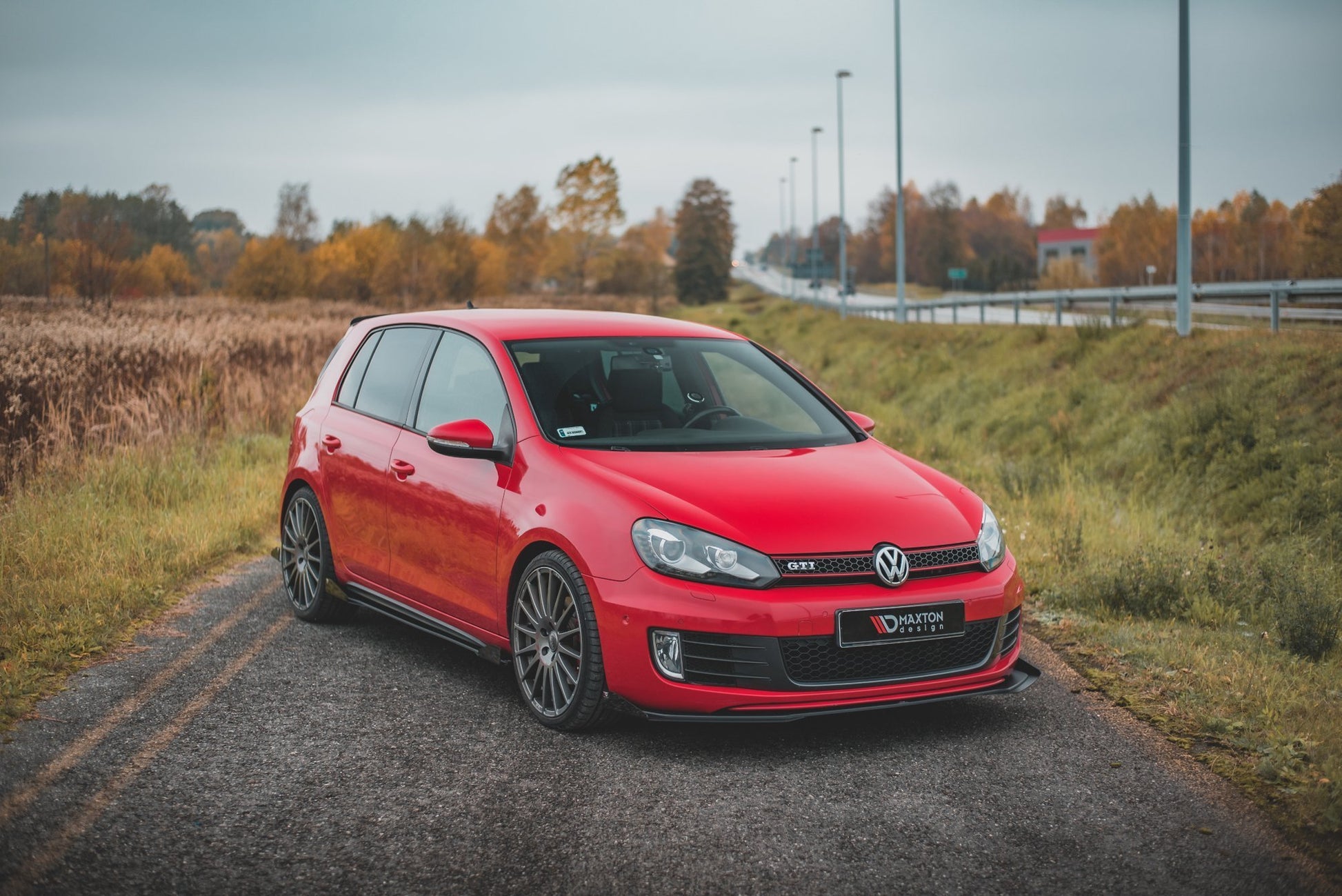 Flaps Volkswagen Golf GTI Mk6 schwarz Hochglanz