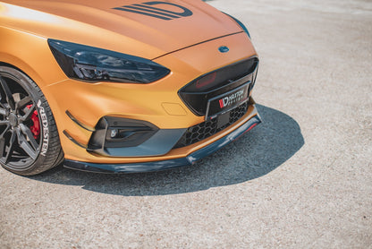 Front Ansatz für V.8 Ford Focus ST / ST-Line Mk4 Carbon Look